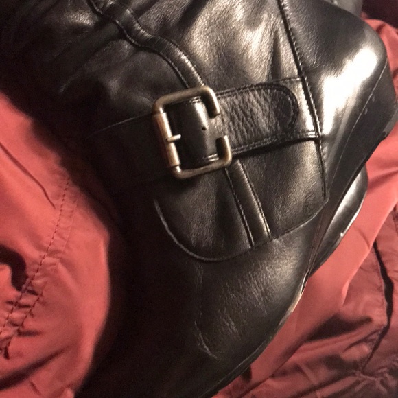 Black genuine leather Boots. 😎Offers welcome!!! - Picture 8 of 10